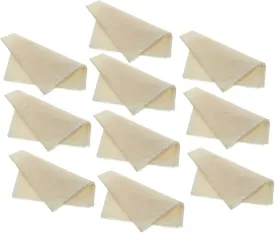 10pcs Unbleached Cotton Tofu Filter Cloth Fine Mesh Sieve Strainer Muslin for Cooking