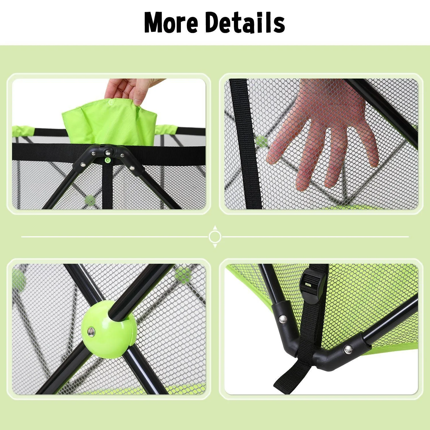 Baby Safe Playpen Portable Play Yard