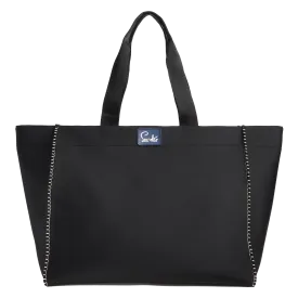 BLACK - LARGE VOYAGER TOTE