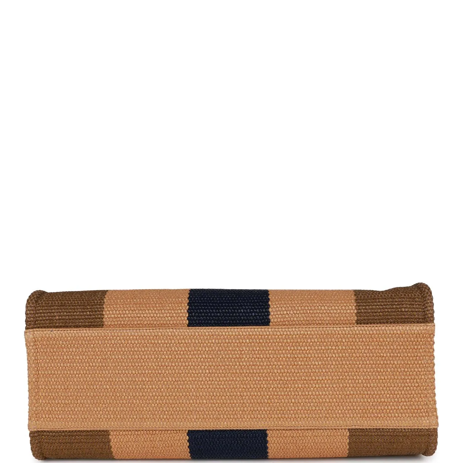 Chanel Large Deauville Shopping Bag Multicolor Viscose Light Gold Hardware