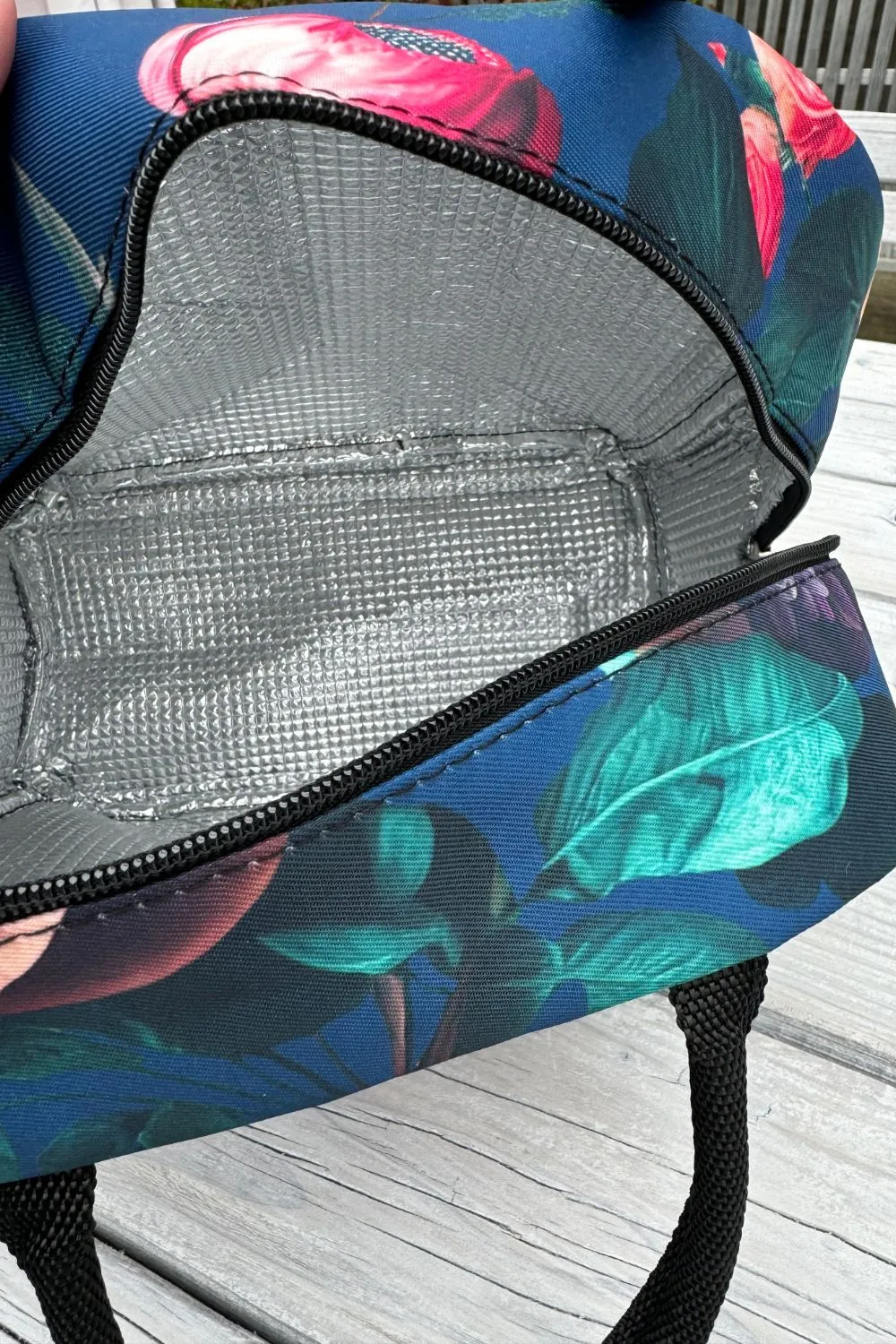 Cosmetic Insulated Travel Bag - Blooming Love