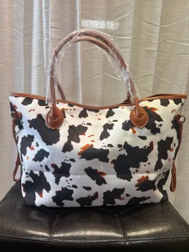 Cow Pattern Duffel Bag