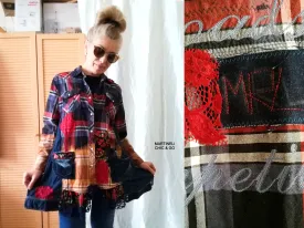 Denim Jacket Dress,M Embroidered Shirt Dress