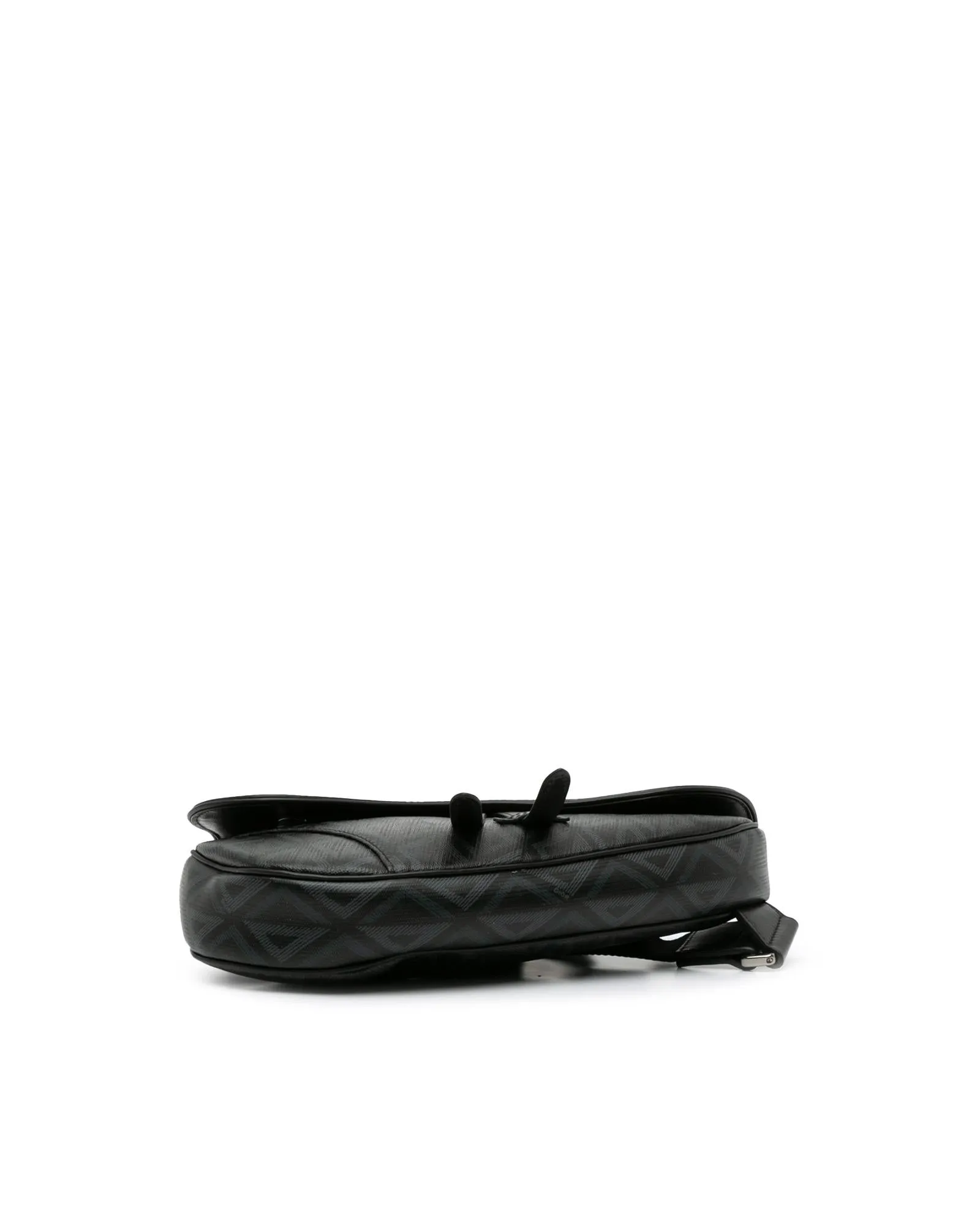 Dior Saddle Bag Black Leather Crossbody