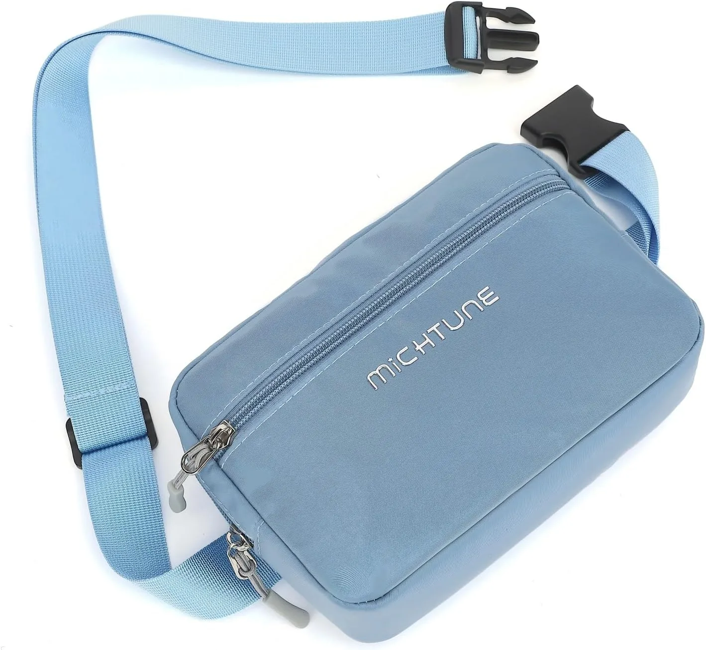 Everywhere Belt Bag,Nylon Cross Body Fanny Pack for Women Men,Waterproof Fashion Waist Packs,Crossbody Bags with Adjustable Strap (Blue)