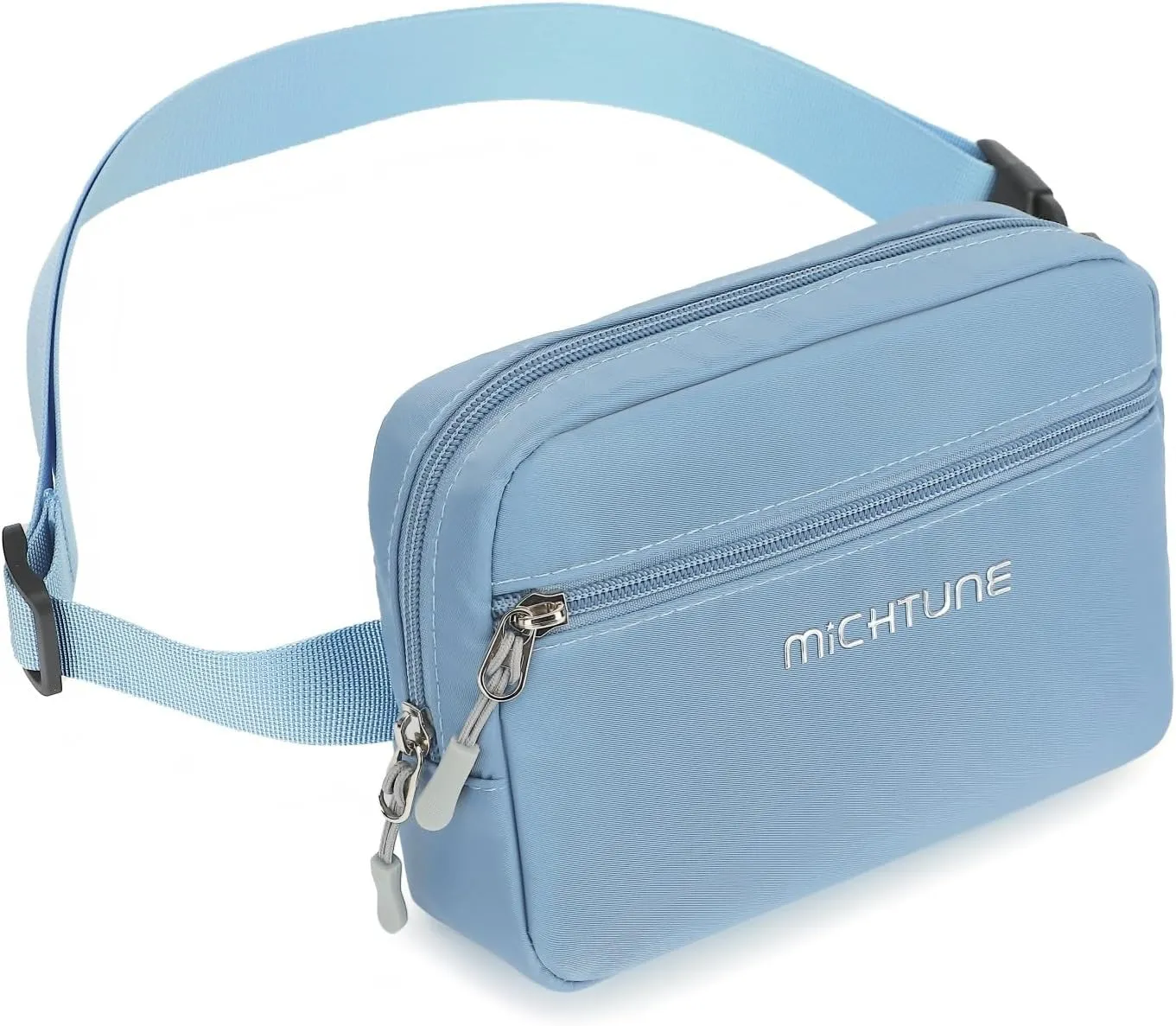 Everywhere Belt Bag,Nylon Cross Body Fanny Pack for Women Men,Waterproof Fashion Waist Packs,Crossbody Bags with Adjustable Strap (Blue)