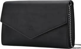 GM LIKKIE Clutch Purse for Women, Evening Envelope Clutch Bag, Crossbody Foldover PU Leather Shoulder Handbag