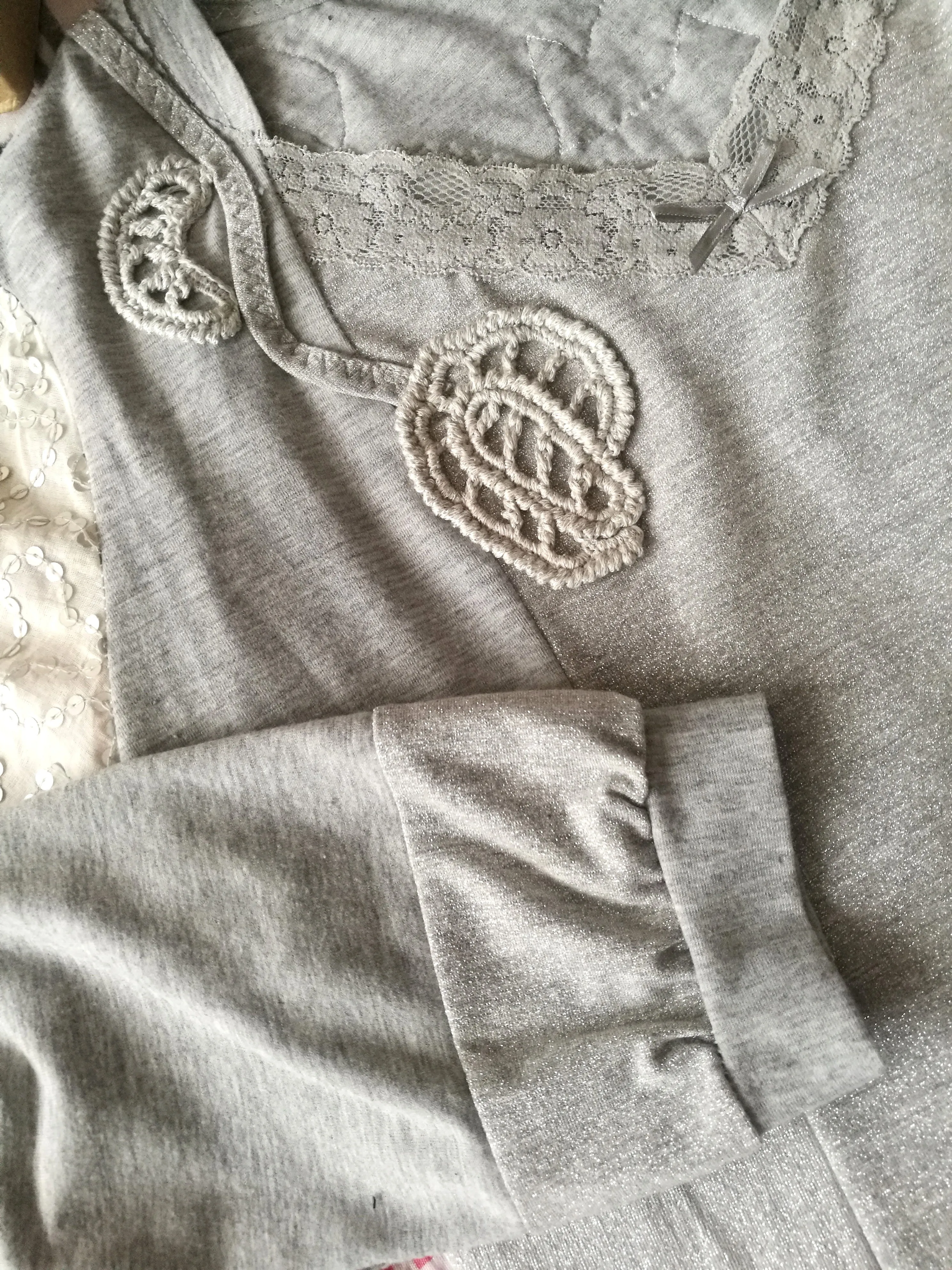 Gray Tunic Dress,M Casual Chic Cotton Top