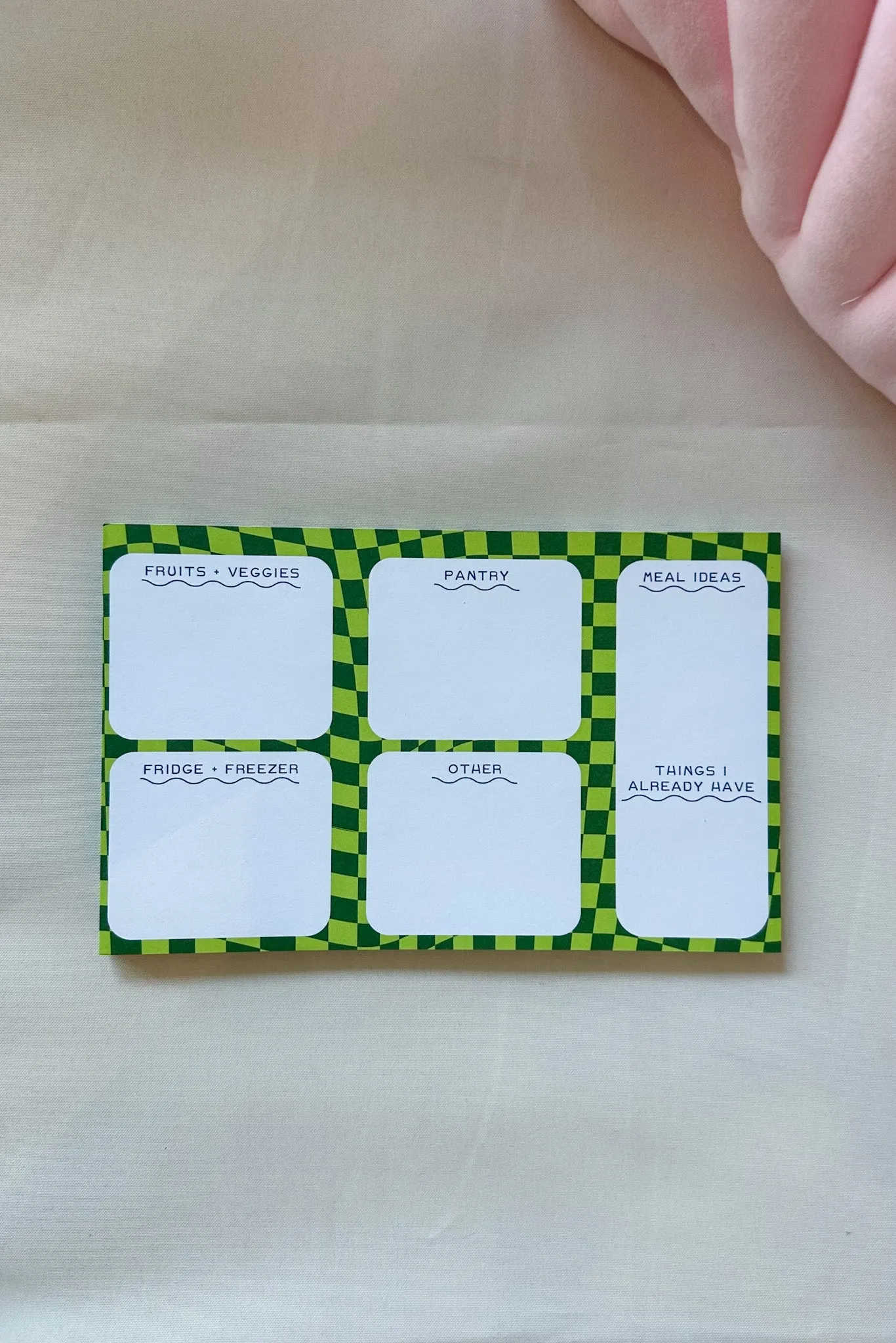 Groceries Notepad