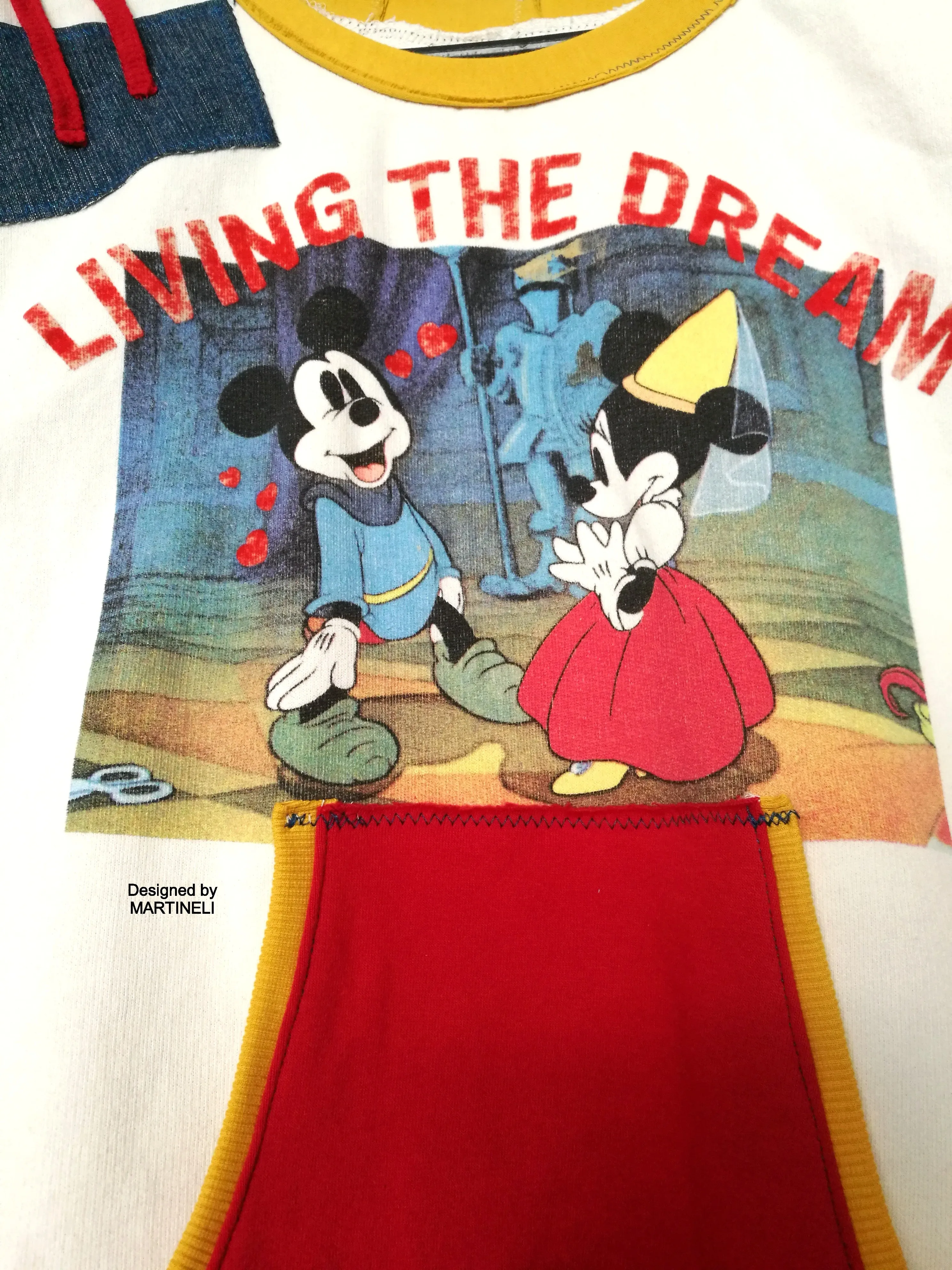 PLUS SIZE DENIM DRESS 3XL MAXI MICKEY MOUSE SWEATSHIRT DRESS