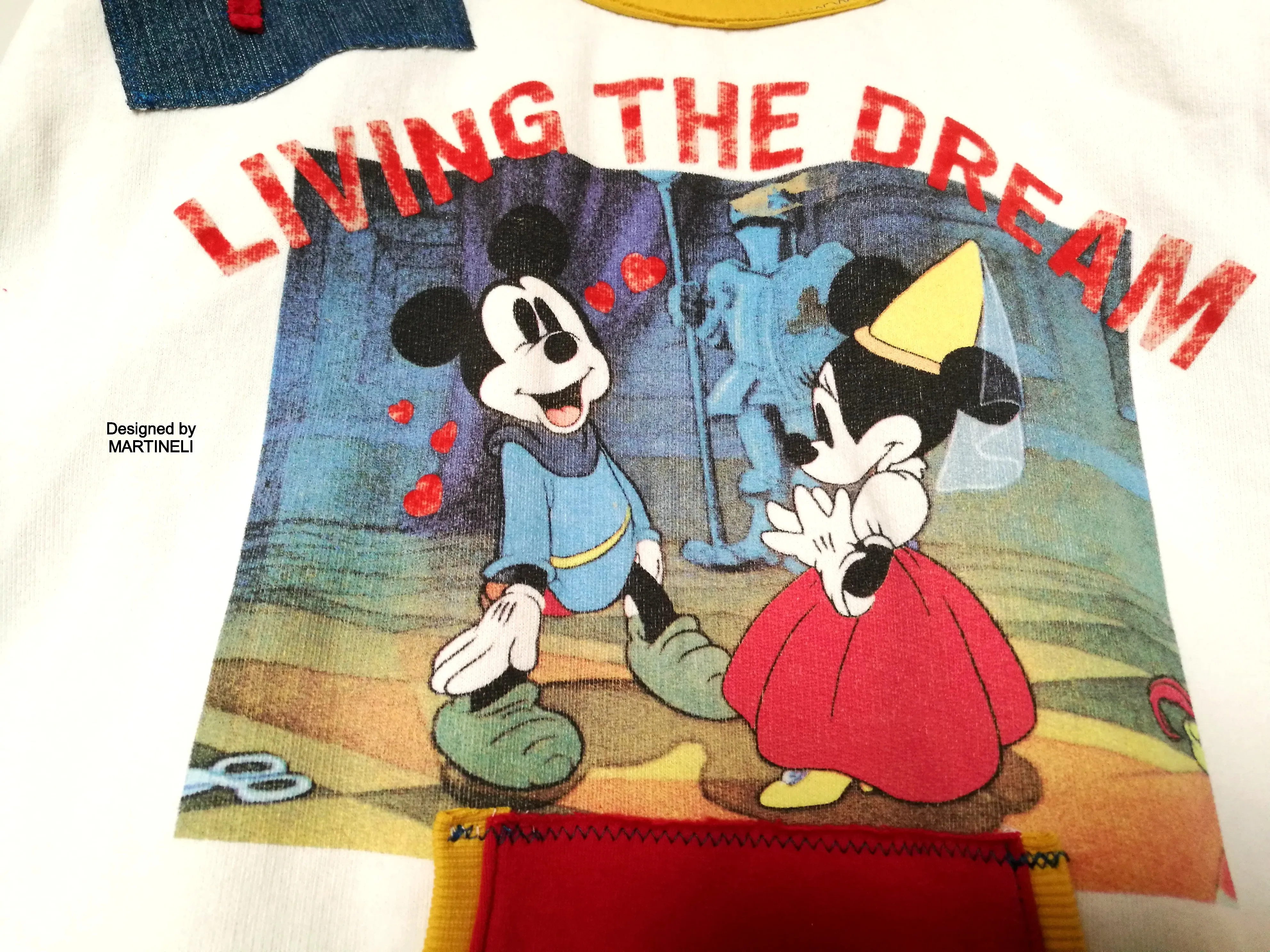 PLUS SIZE DENIM DRESS 3XL MAXI MICKEY MOUSE SWEATSHIRT DRESS