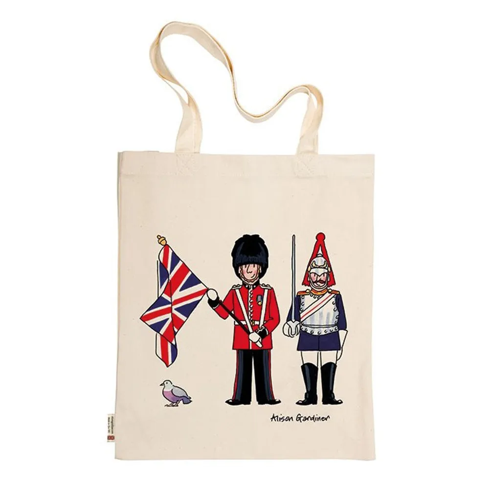 "Kings Guards and Bobby" Tote Bag