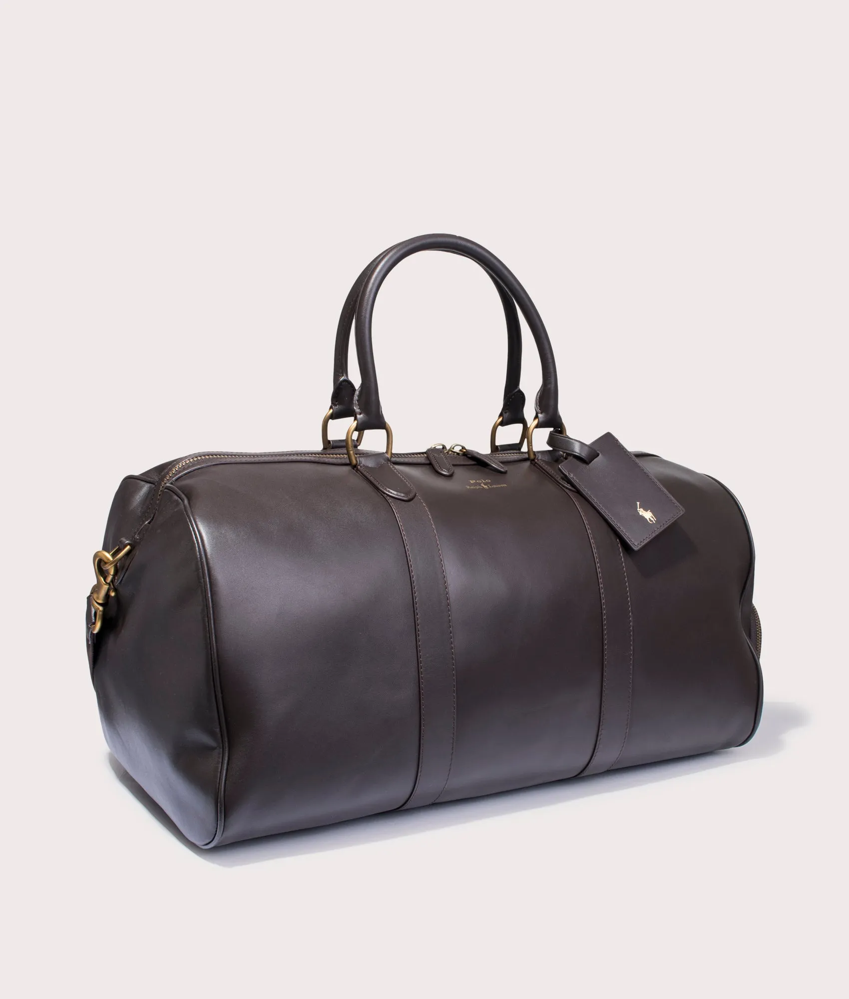 Smooth Leather Duffle Bag