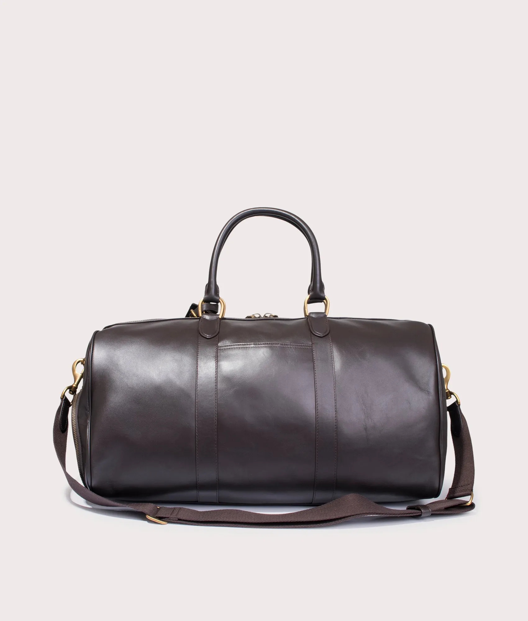 Smooth Leather Duffle Bag