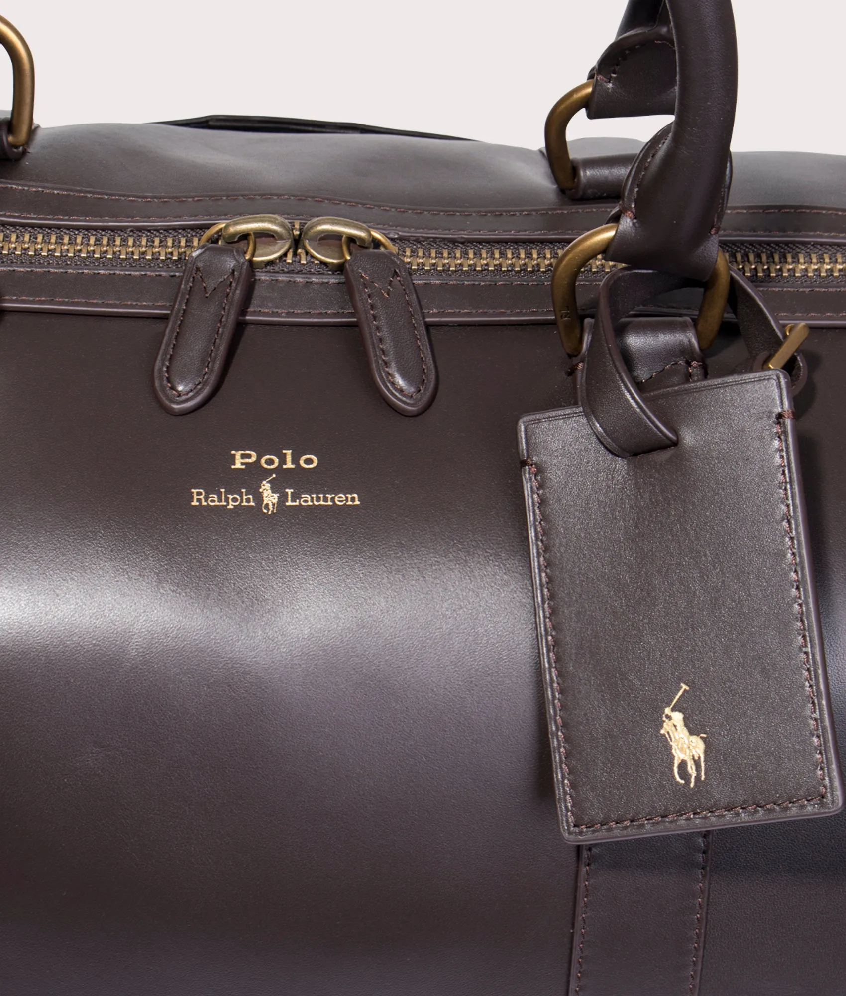 Smooth Leather Duffle Bag