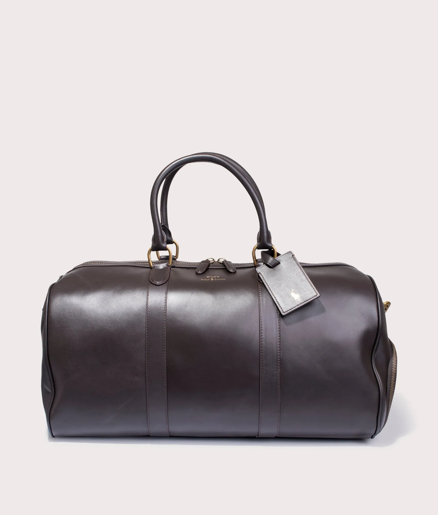 Smooth Leather Duffle Bag