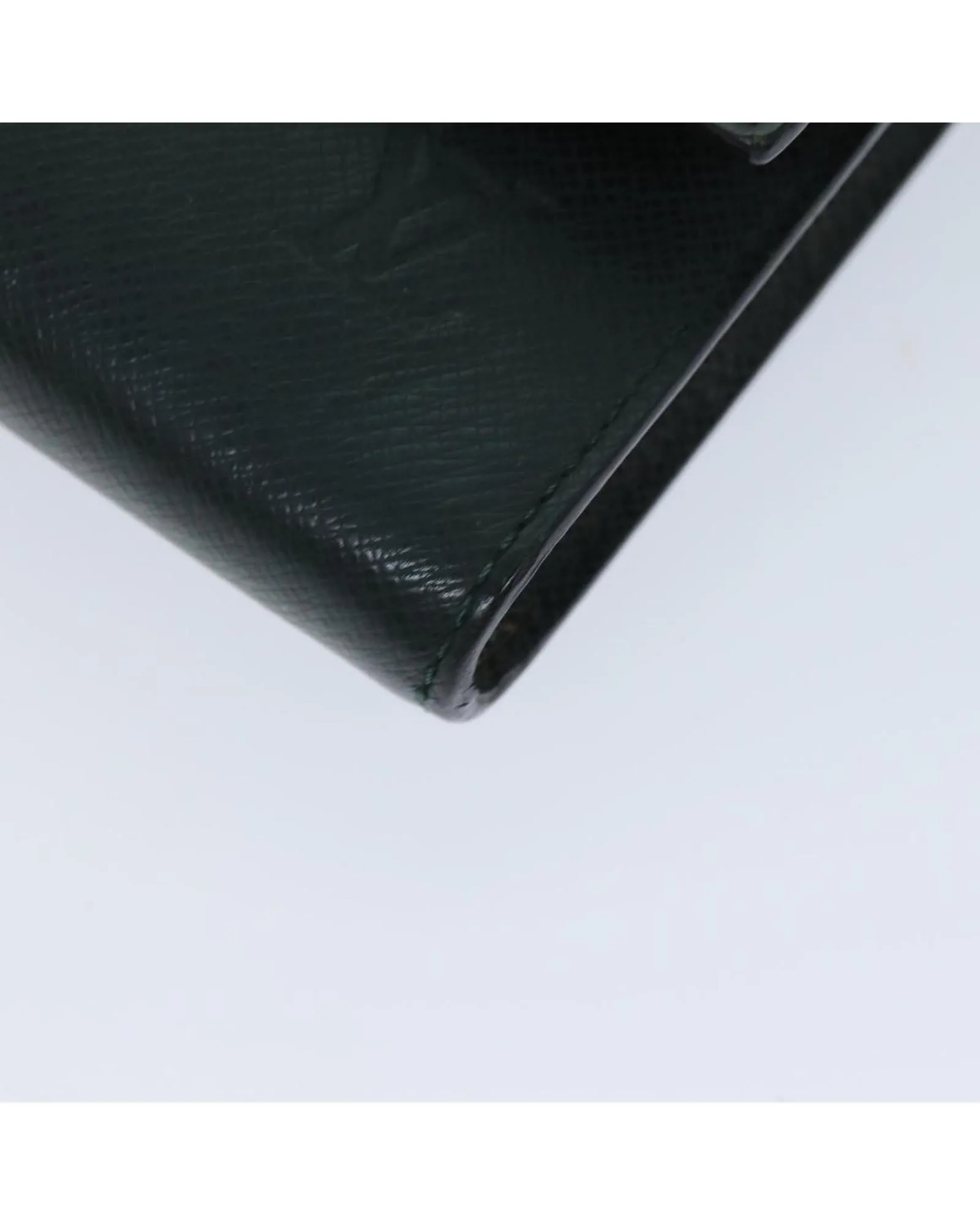 Taiga Leather Envelope Clutch Bag