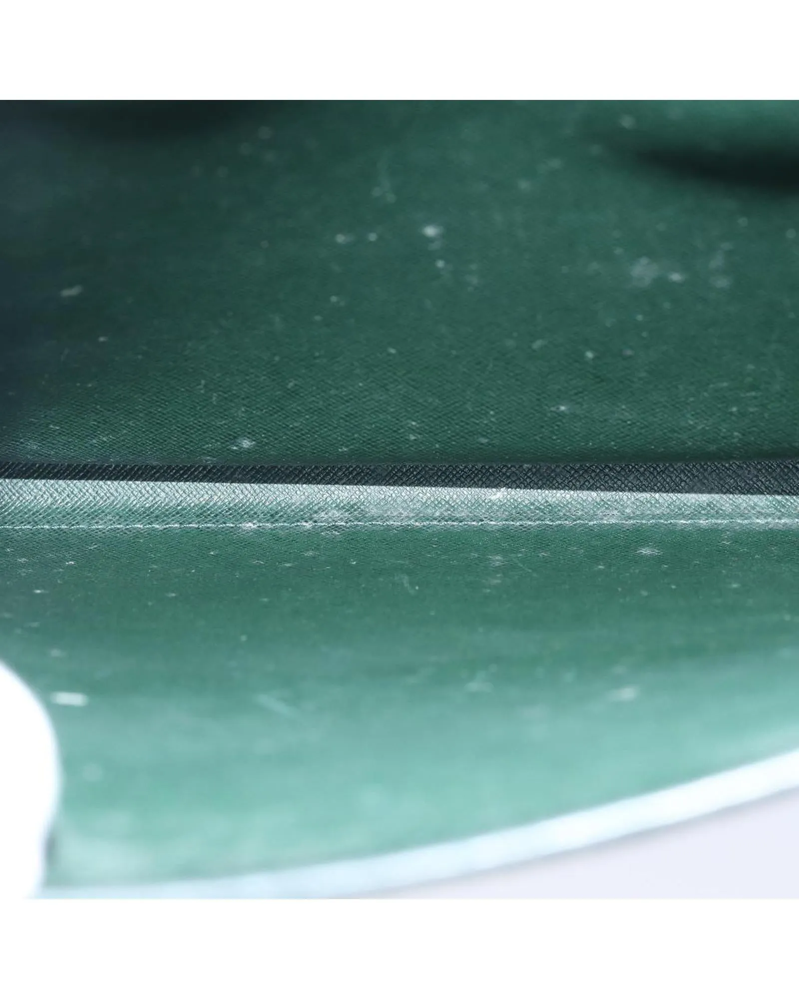 Taiga Leather Envelope Clutch Bag