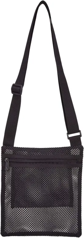 USPECLARE Heavy Duty Semi-Transparent Mesh Purse, See Through Mesh Crossbody Bag