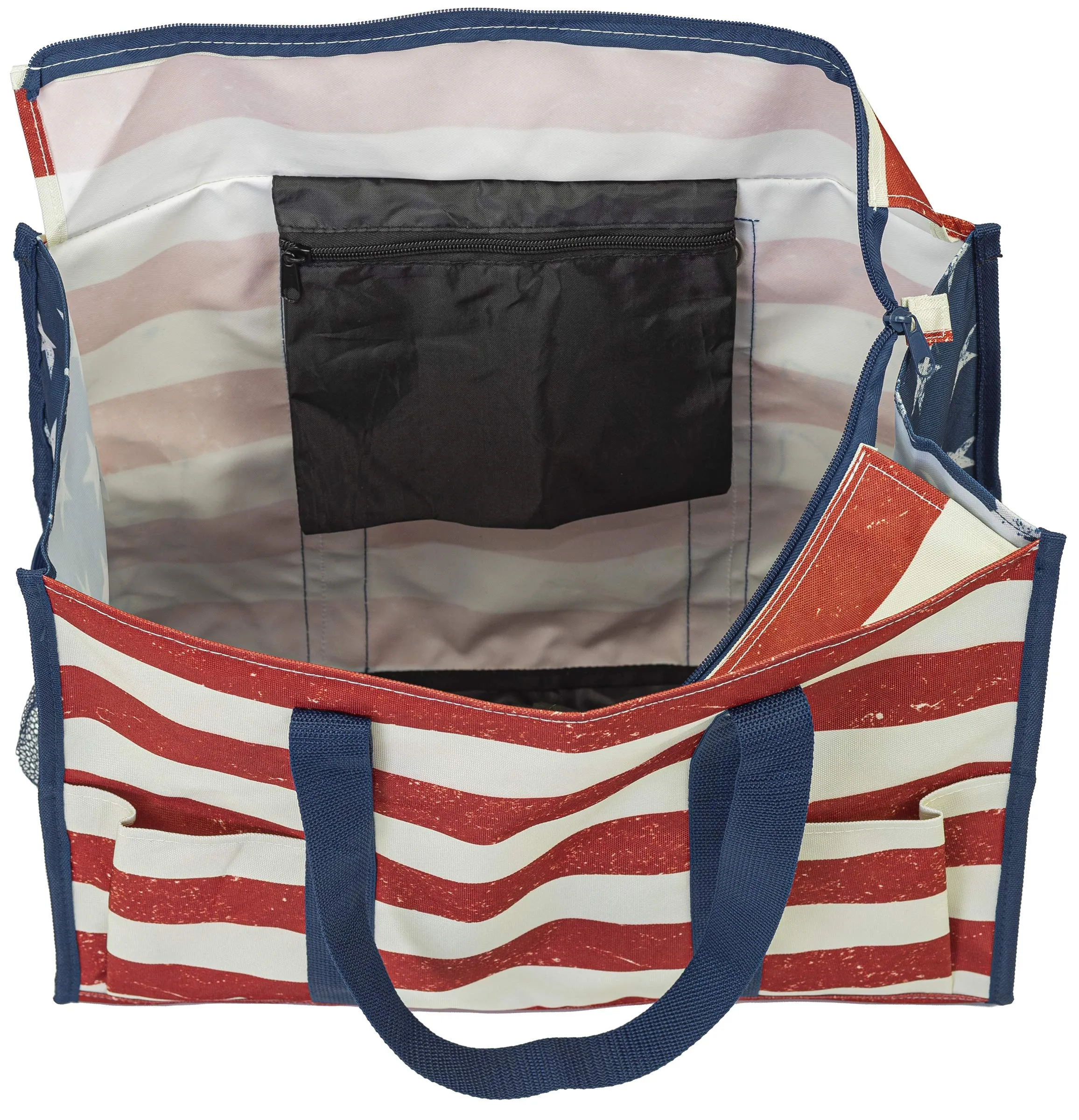 VP Home Large All Purpose Utility Tote Bag (Floral Pop