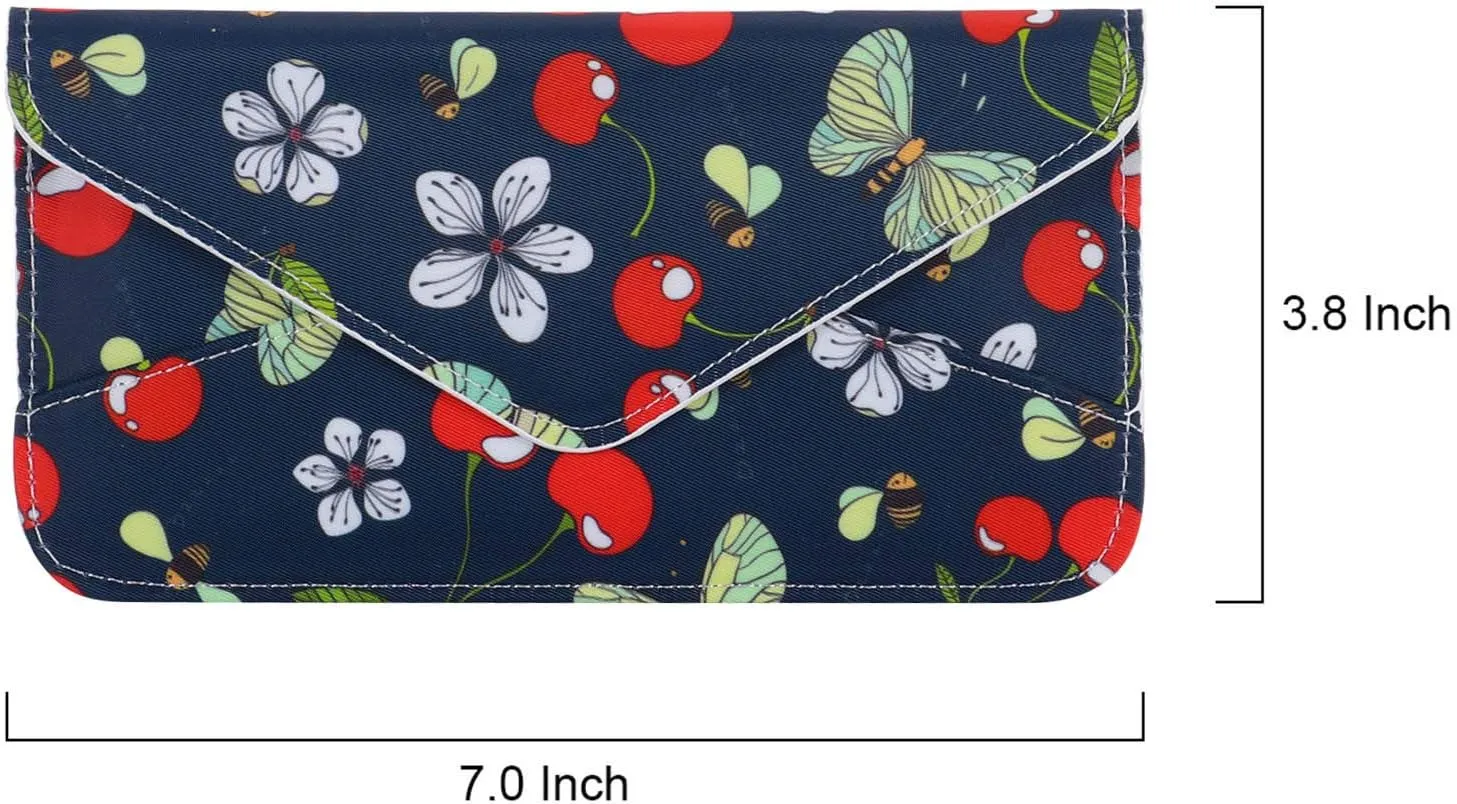 XEYOU Women's Card Wallet Envelope Style Credit Card Holder Cute Cash Wallet for Ladies